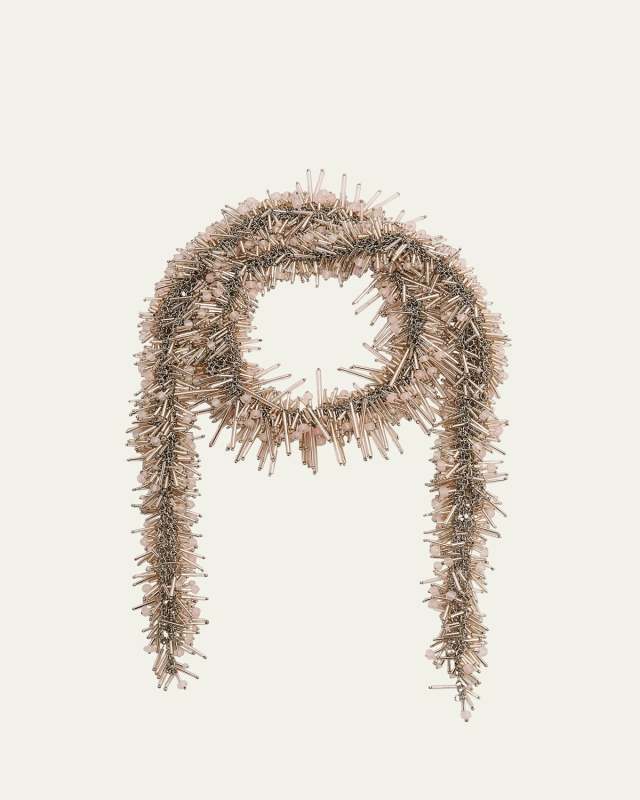 Beaded Wrap Around Necklace